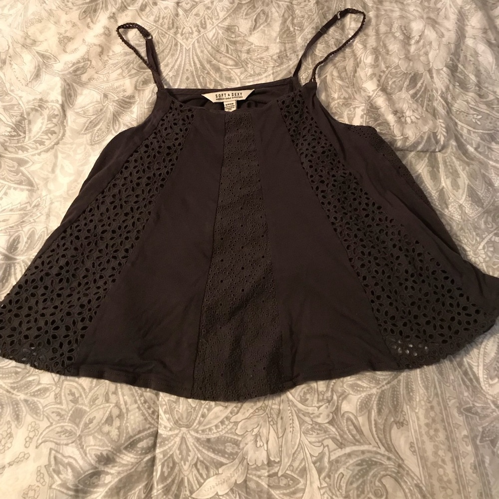 Gray tank